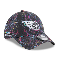 Tennessee Titans New Era 2025 NFL Crucial Catch 39THIRTY Flex Hat Black