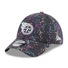 Tennessee Titans New Era 2025 NFL Crucial Catch 39THIRTY Flex Hat Black