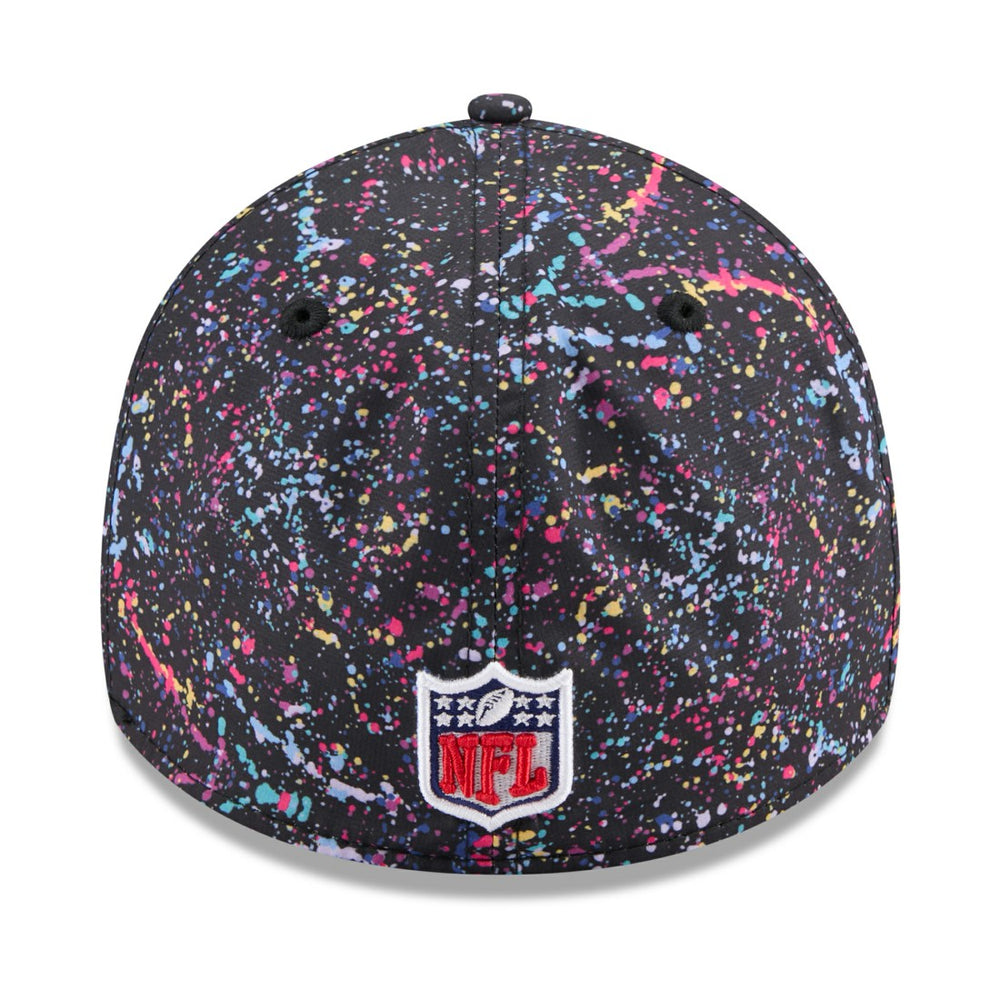 Tennessee Titans New Era 2025 NFL Crucial Catch 39THIRTY Flex Hat Black