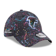 Atlanta Falcons New Era 2025 NFL Crucial Catch 39THIRTY Flex Hat Black