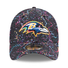 Baltimore Ravens New Era 2025 NFL Crucial Catch 39THIRTY Flex Hat Black