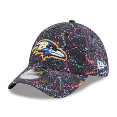 Baltimore Ravens New Era 2025 NFL Crucial Catch 39THIRTY Flex Hat Black