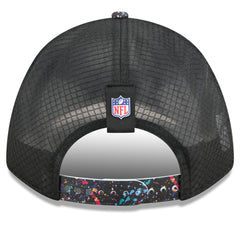 New York Jets New Era 2025 NFL Crucial Catch 9FORTY Adjustable Hat Black