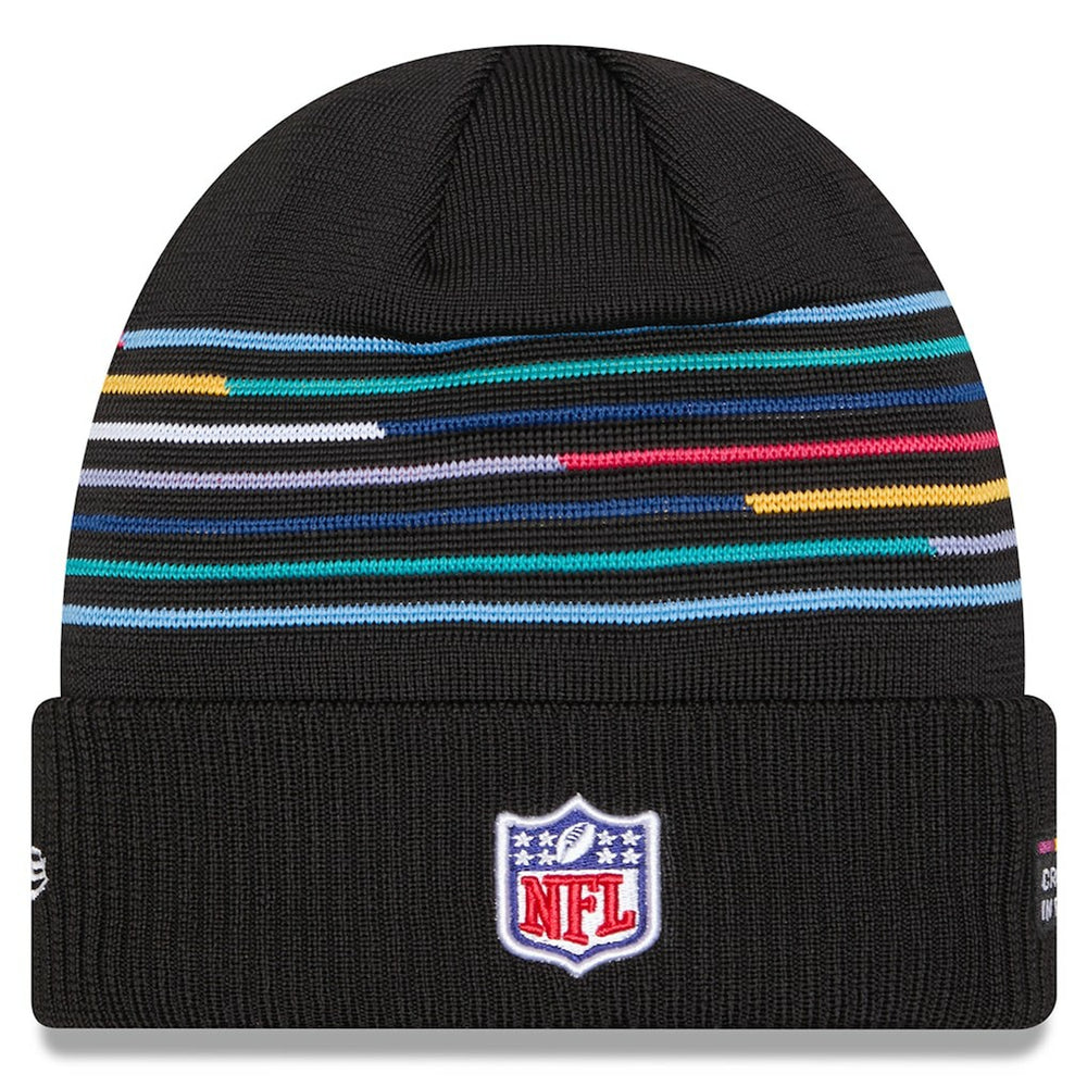 Cleveland Browns New Era 2025 NFL Crucial Catch Cuffed Knit Hat Black