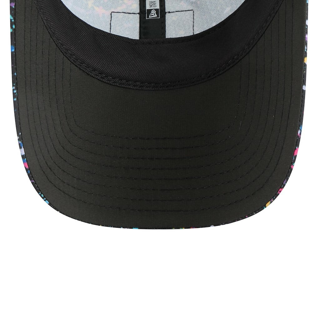 San Francisco 49ers New Era Women's 2025 NFL Crucial Catch Pony Tail Adjustable Hat Black