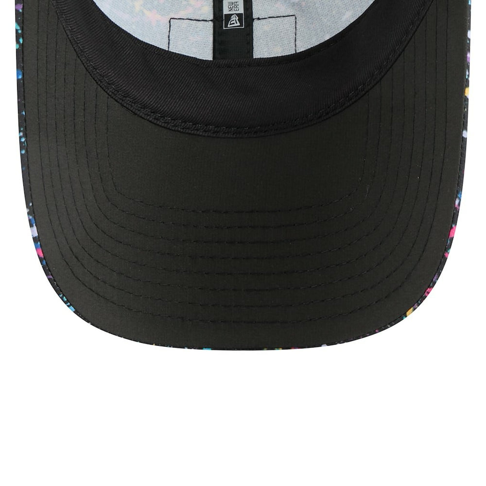 San Francisco 49ers New Era Women's 2025 NFL Crucial Catch Pony Tail Adjustable Hat Black