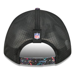 Las Vegas Raiders New Era Youth 2025 NFL Crucial Catch 9FORTY Adjustable Hat Black