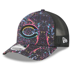 Chicago Bears New Era Youth 2025 NFL Crucial Catch 9FORTY Adjustable Hat Black