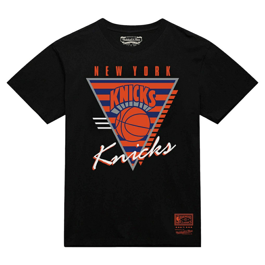 New York Knicks Worldwide Collection Tri-Logo T-Shirt Black
