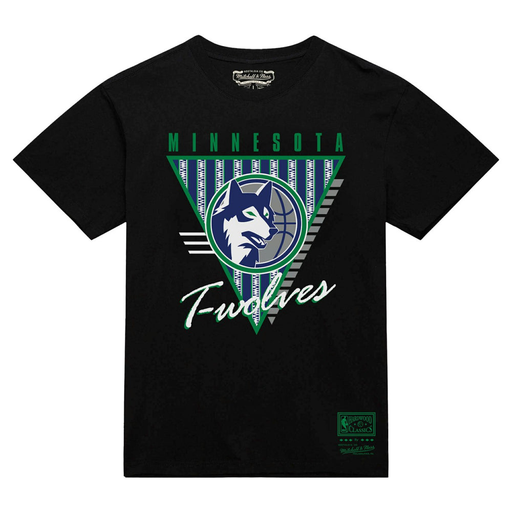 Minnesota Timberwolves Worldwide Collection Tri-Logo T-Shirt Black