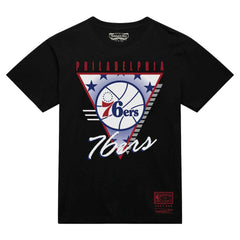 Philadelphia 76ers Worldwide Collection Tri-Logo T-Shirt Black