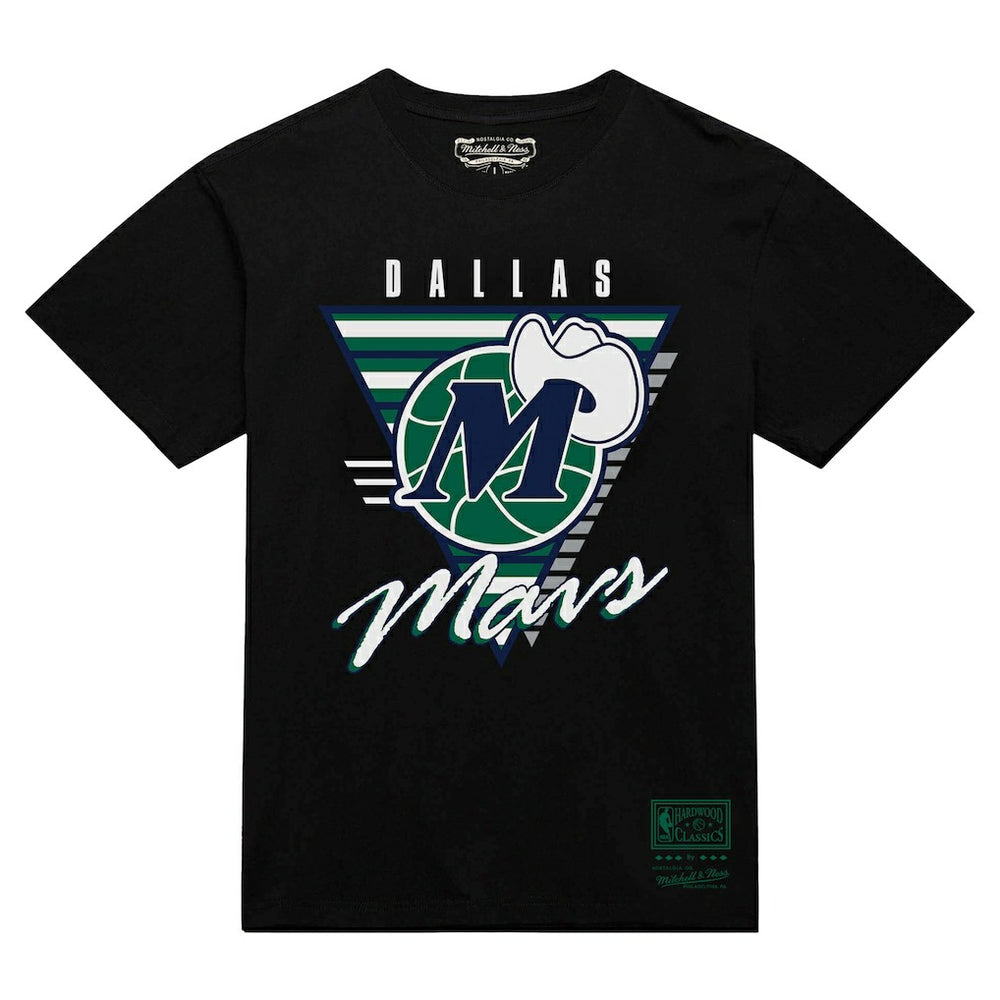 Dallas Mavericks Worldwide Collection Tri-Logo T-Shirt Black