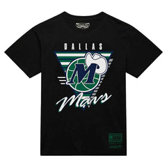Dallas Mavericks Worldwide Collection Tri-Logo T-Shirt Black