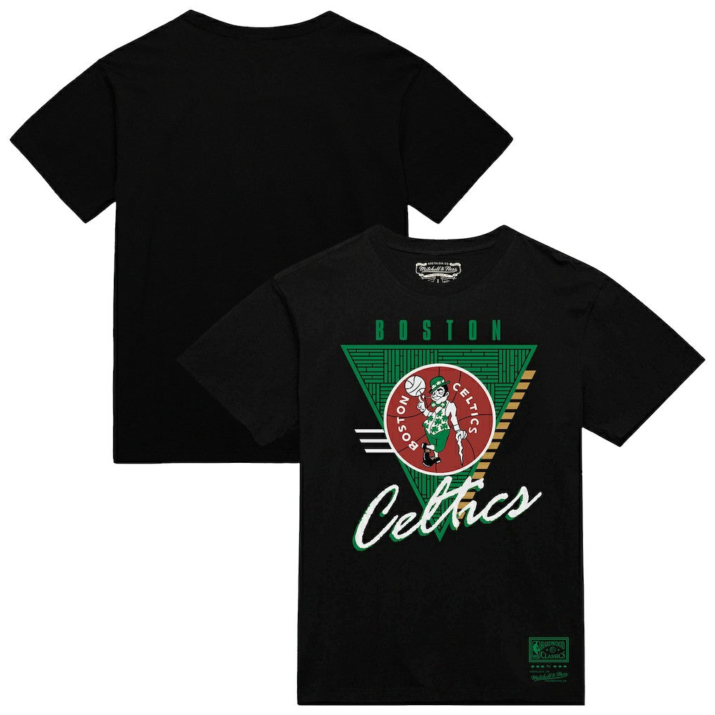 Boston Celtics Worldwide Collection Tri-Logo T-Shirt Black