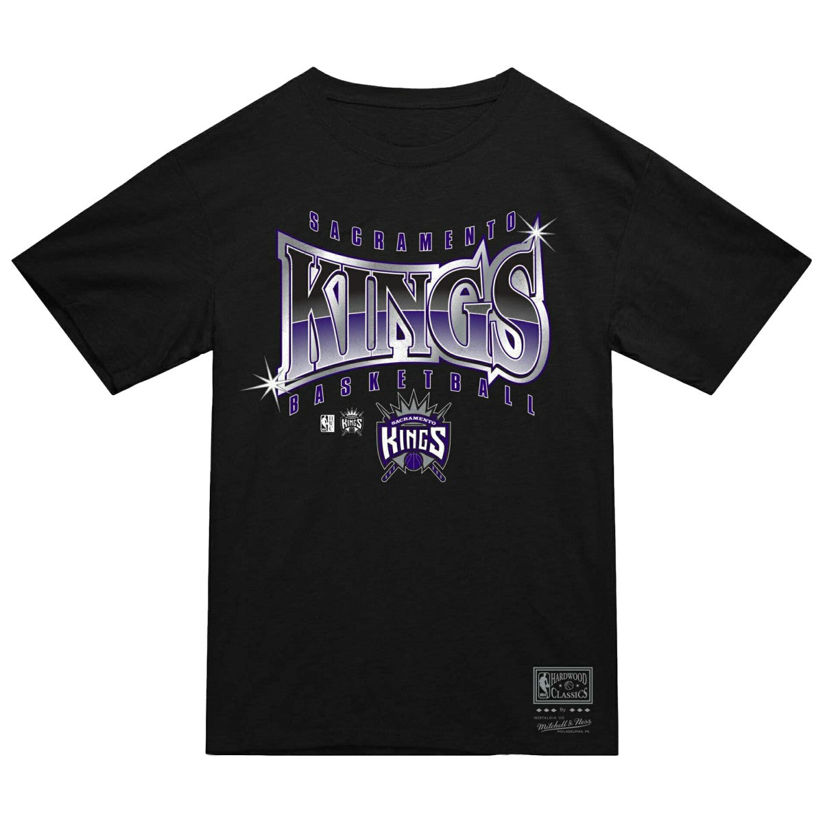 Sacramento Kings Worldwide Collection Glow Up T-Shirt Black