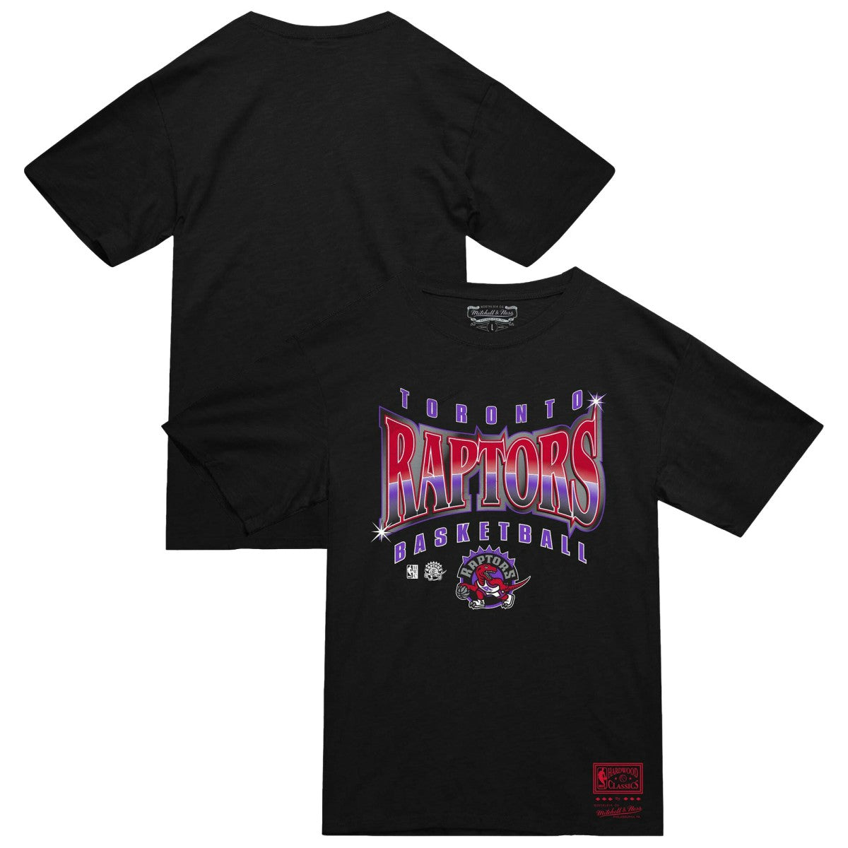 Toronto Raptors Worldwide Collection Glow Up T-Shirt Black