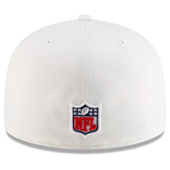 Buffalo Bills New Era 2025 Rivalries Collection Sideline Rope 59FIFTY Fitted Hat White