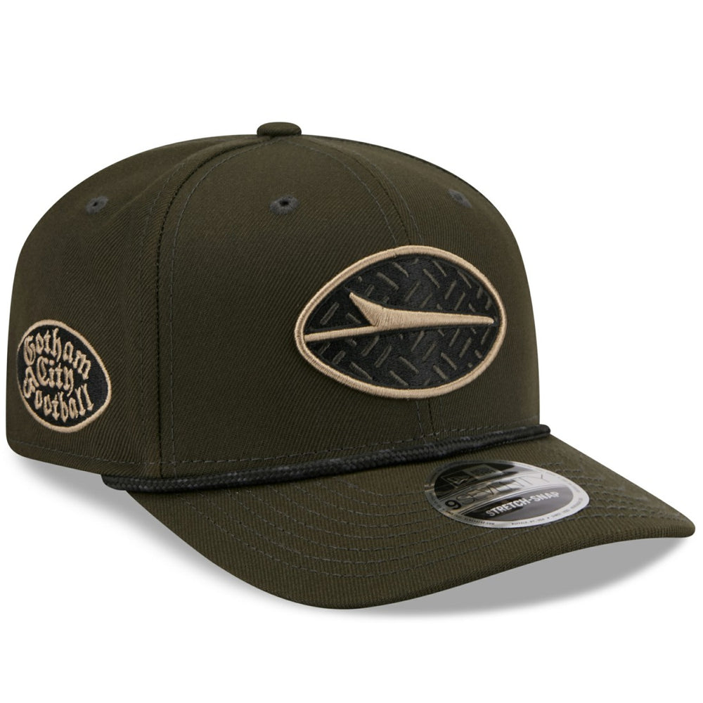 New York Jets New Era 2025 Rivalries Collection Sideline 9SEVENTY Adjustable Hat Gotham Green