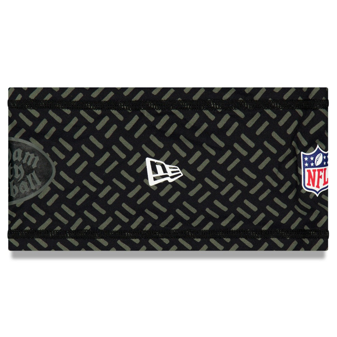 New York Jets New Era 2025 Rivalries Collection Sideline Headband Black
