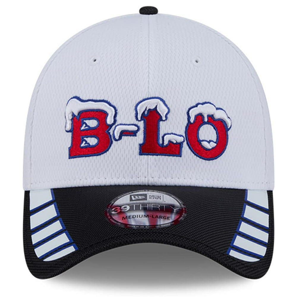 Buffalo Bills New Era 2025 Rivalries Collection Fan Pack 39THIRTY Flex Hat White