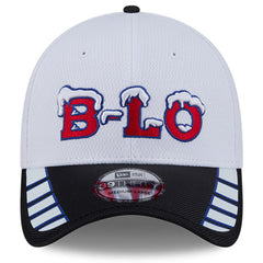 Buffalo Bills New Era 2025 Rivalries Collection Fan Pack 39THIRTY Flex Hat White