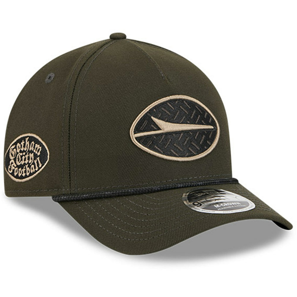 New York Jets New Era Youth 2025 Rivalries Collection 9FORTY A-Frame Adjustable Hat Gotham Green