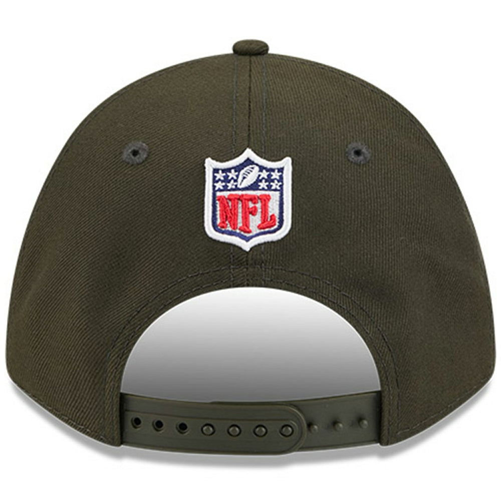 New York Jets New Era Youth 2025 Rivalries Collection 9FORTY A-Frame Adjustable Hat Gotham Green