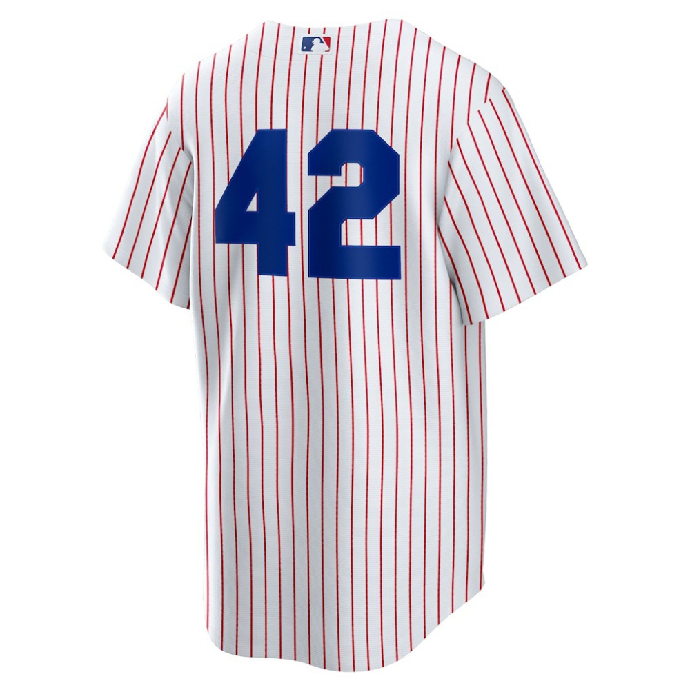 Philadelphia Phillies Nike Home  2025 Jackie Robinson Day Replica Jersey - White Jerseys