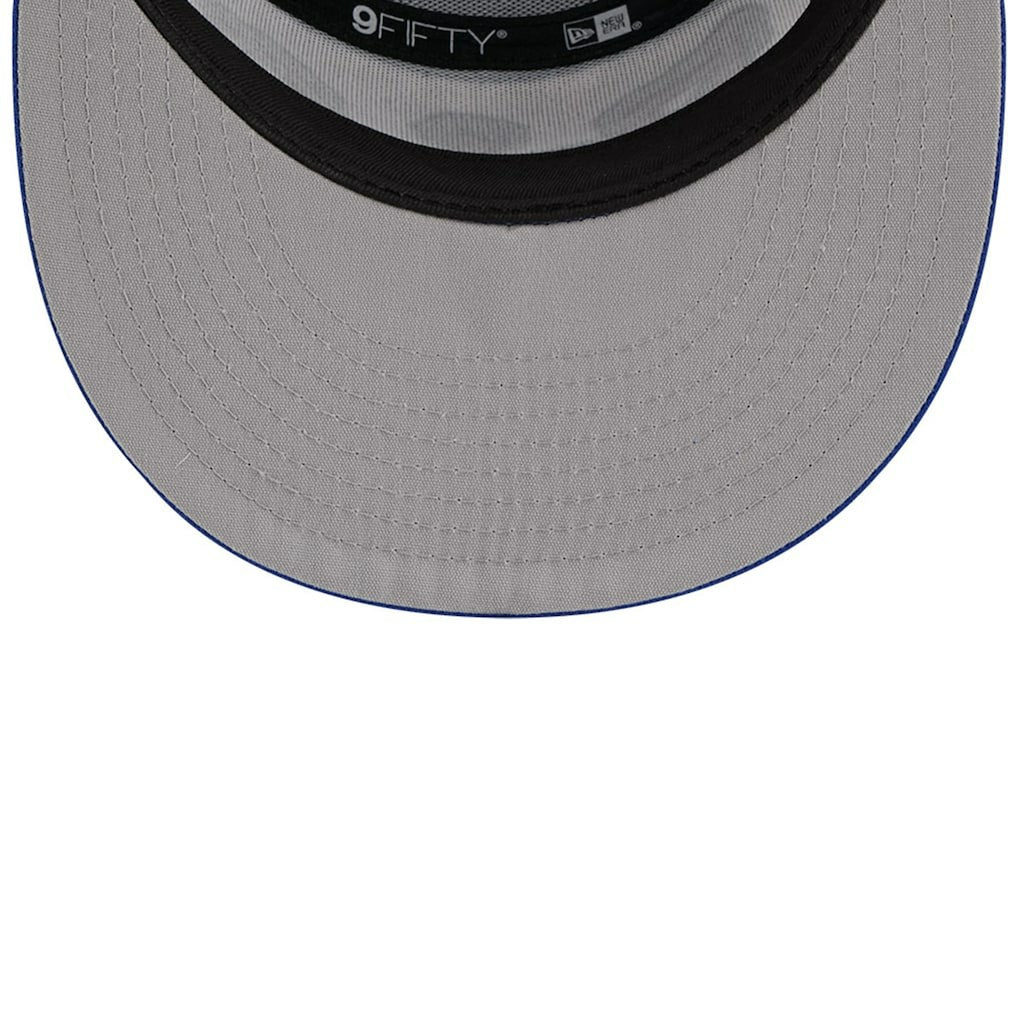 Buffalo Bills New Era 2025 Rivalries Collection Team Split Panel 9FIFTY Snapback Hat White/Royal