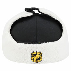 NHL Boston Bruins New Era Injection Dog Ear Classic Fitted Hat - Black