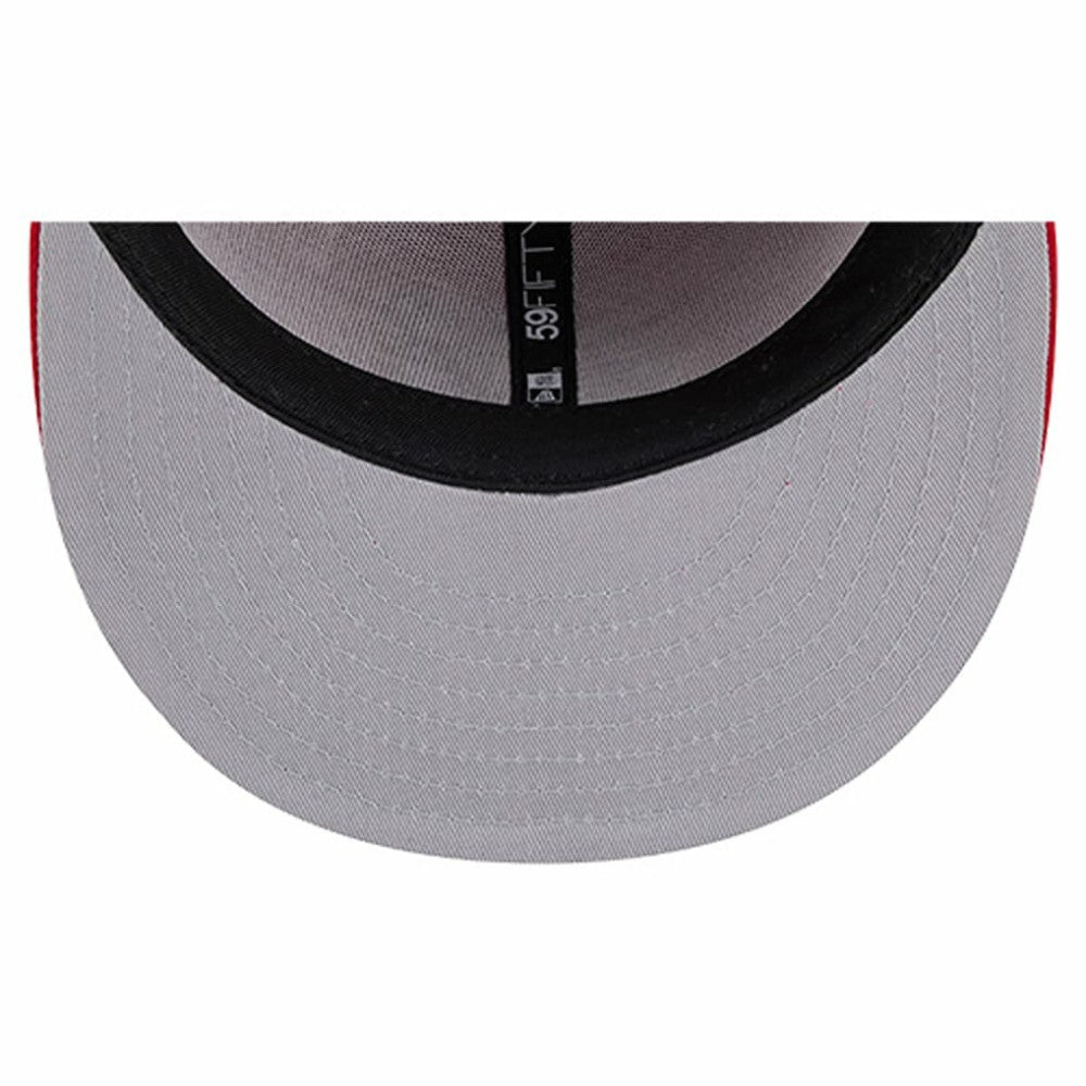 NHL New Jersey Devils New Era Injection Dog Ear Classic Fitted Hat - Red