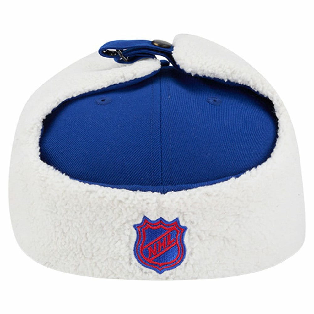 NHL New York Rangers New Era Injection Dog Ear Classic Fitted Hat - Blue