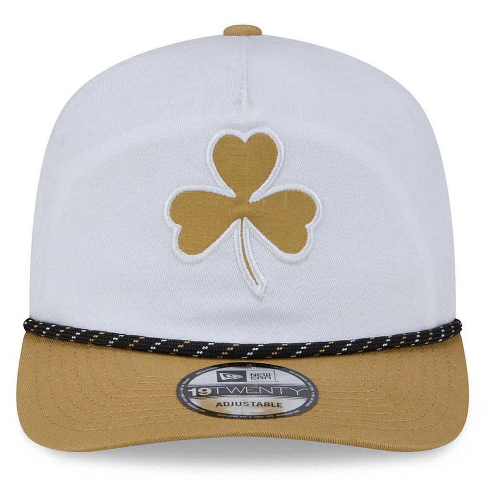 Boston Celtics 2025/26 City Edition 19TWENTY Adjustable Hat White/Gold