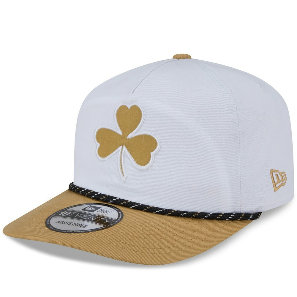 Boston Celtics 2025/26 City Edition 19TWENTY Adjustable Hat White/Gold