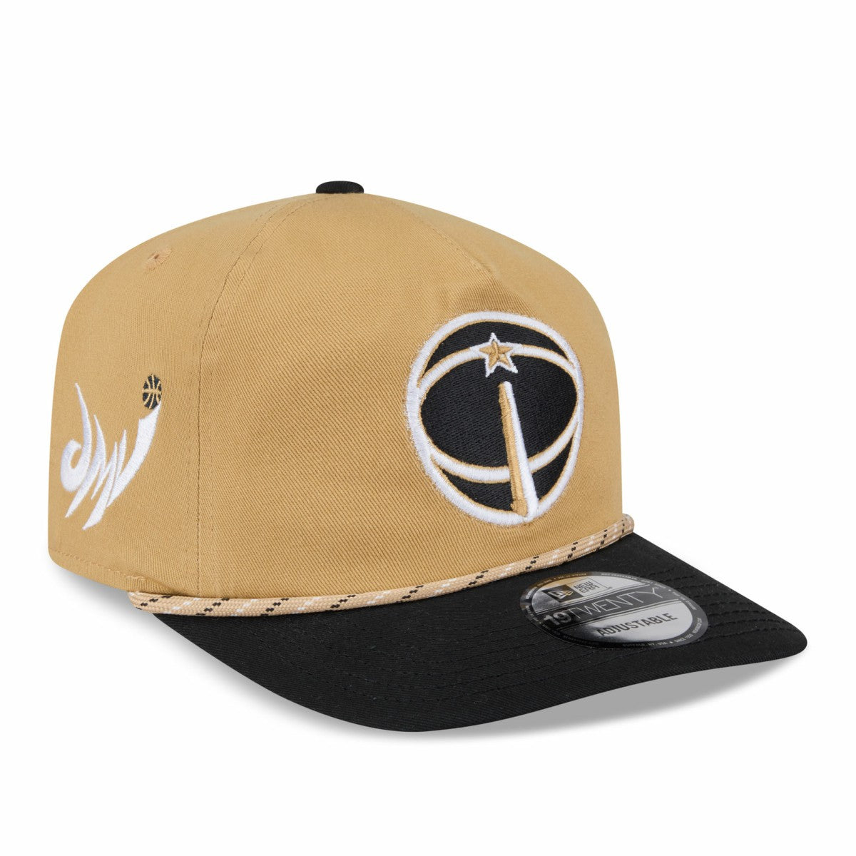 Washington Wizards 2025/26 City Edition 19TWENTY Adjustable Hat Gold/Black