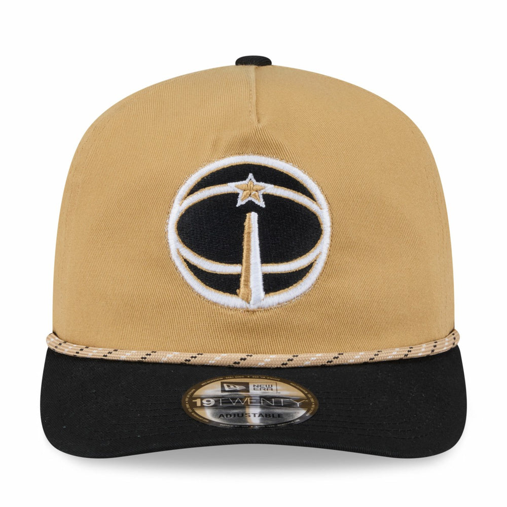 Washington Wizards 2025/26 City Edition 19TWENTY Adjustable Hat Gold/Black