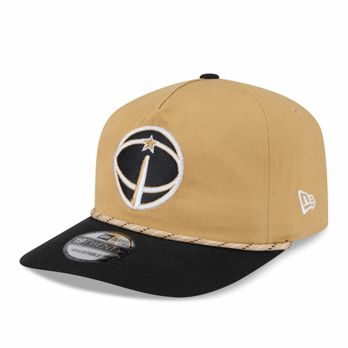 Washington Wizards 2025/26 City Edition 19TWENTY Adjustable Hat Gold/Black