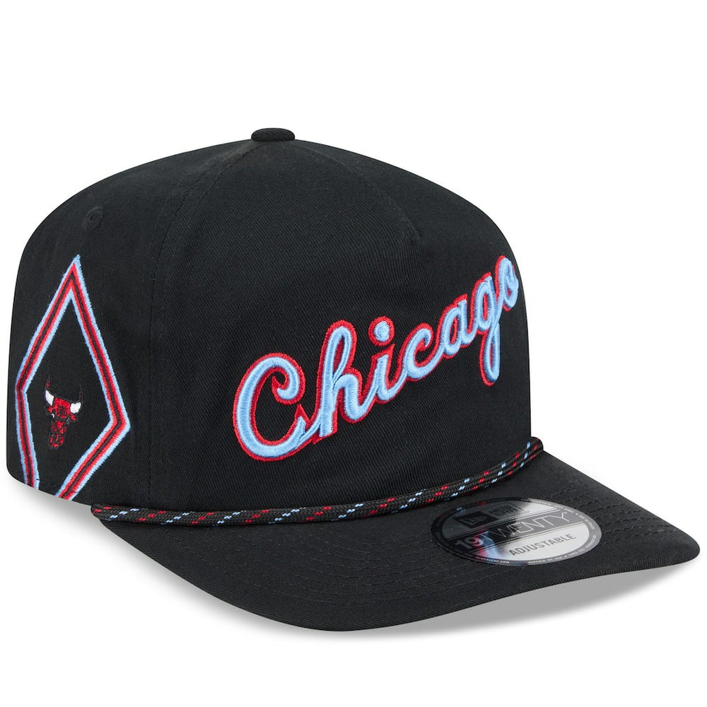 Chicago Bulls 2025/26 City Edition 19TWENTY Adjustable Hat Black