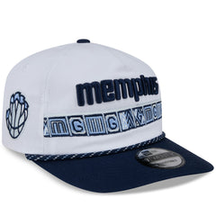 Memphis Grizzlies 2025/26 City Edition 19TWENTY Adjustable Hat White/Navy