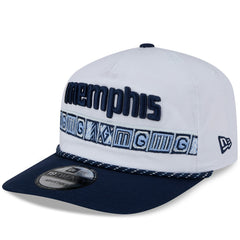 Memphis Grizzlies 2025/26 City Edition 19TWENTY Adjustable Hat White/Navy