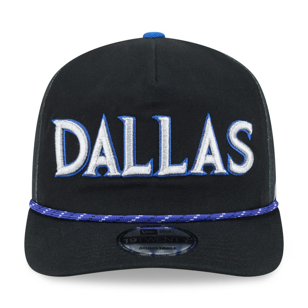 Dallas Mavericks 2025/26 City Edition 19TWENTY Adjustable Hat Black