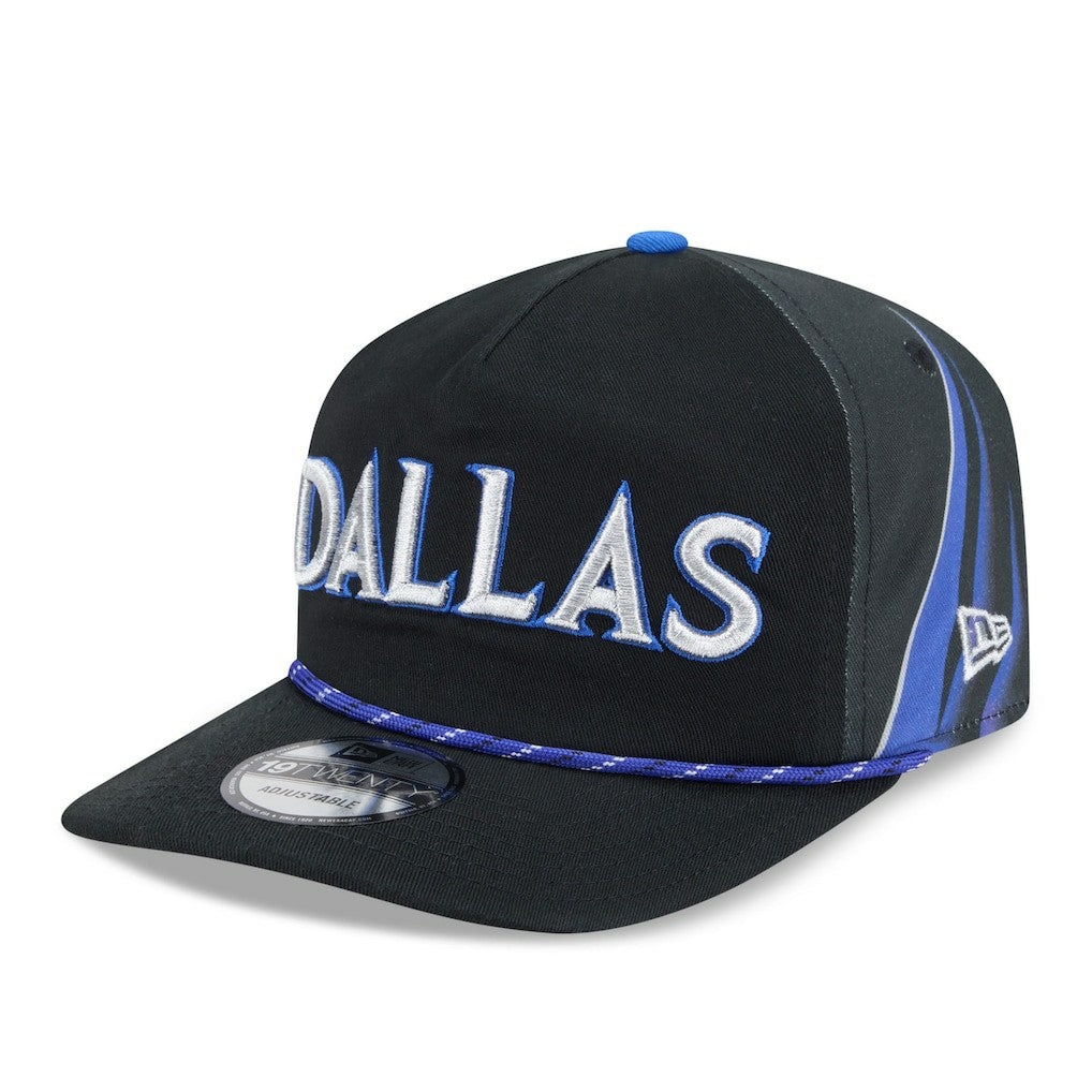 Dallas Mavericks 2025/26 City Edition 19TWENTY Adjustable Hat Black