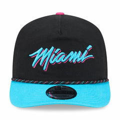 Miami Heat 2025/26 City Edition 19TWENTY Adjustable Hat Black/Turquoise
