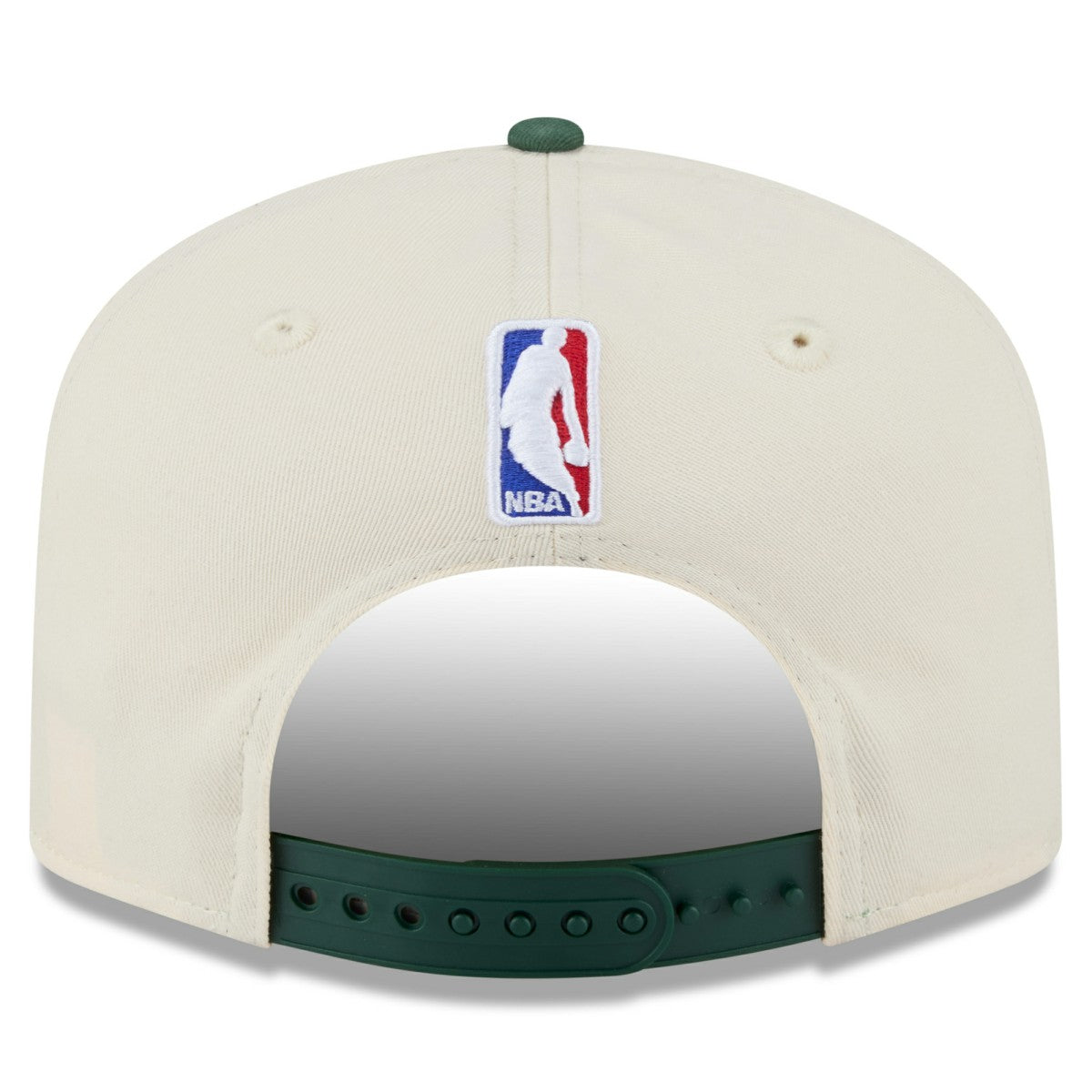 Milwaukee Bucks 2025/26 City Edition 19TWENTY Adjustable Hat Cream/Hunter Green