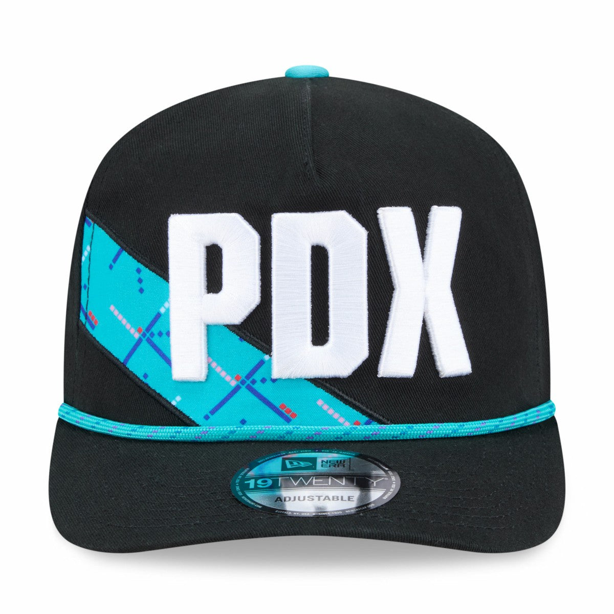Portland Trail Blazers 2025/26 City Edition 19TWENTY Adjustable Hat Black