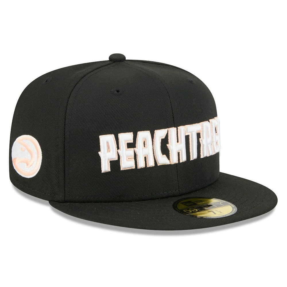 Atlanta Hawks 2025/26 City Edition 59FIFTY Fitted Hat Black