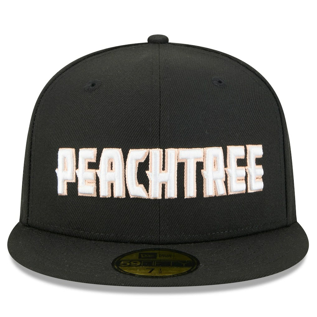 Atlanta Hawks 2025/26 City Edition 59FIFTY Fitted Hat Black