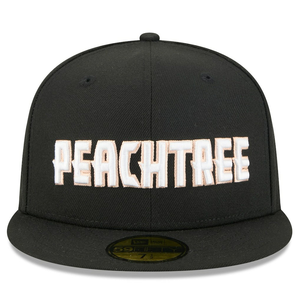 Atlanta Hawks 2025/26 City Edition 59FIFTY Fitted Hat Black