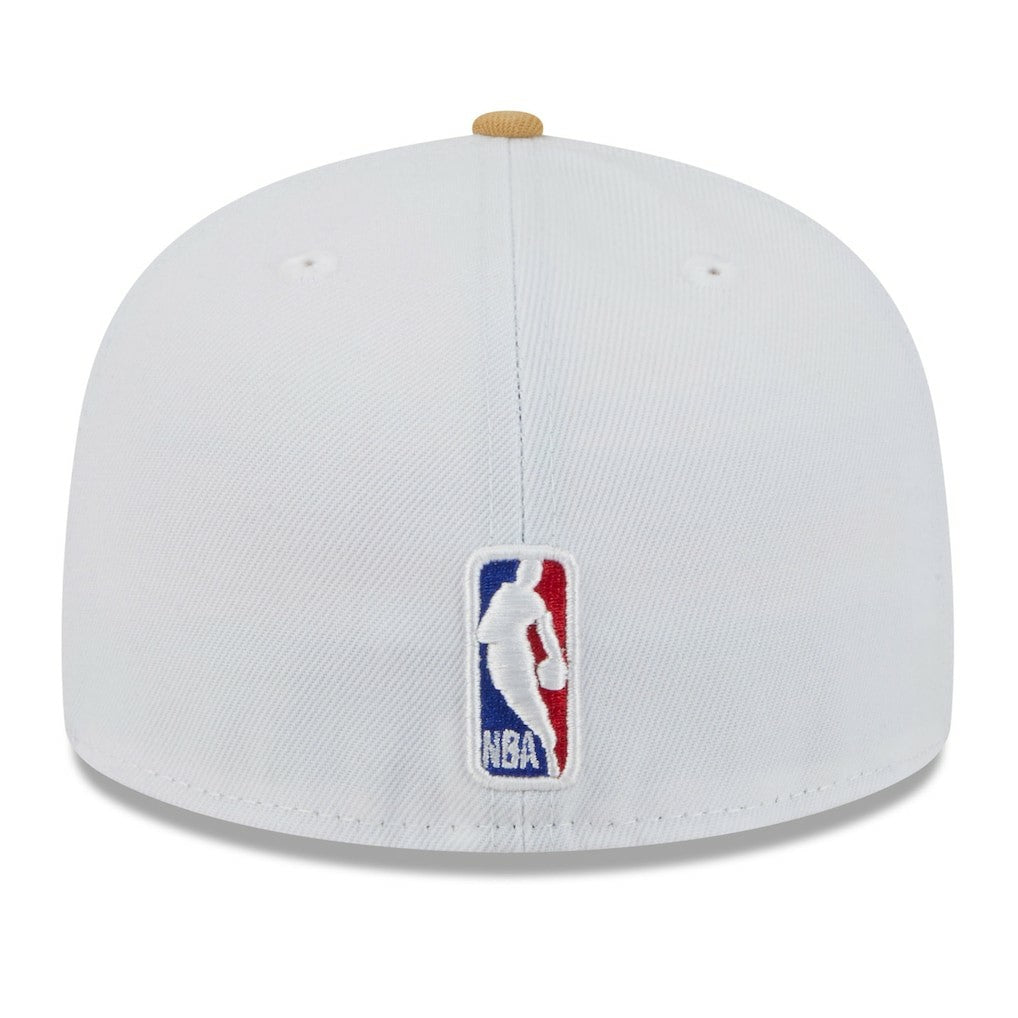 Boston Celtics 2025/26 City Edition 59FIFTY Fitted Hat White/Gold