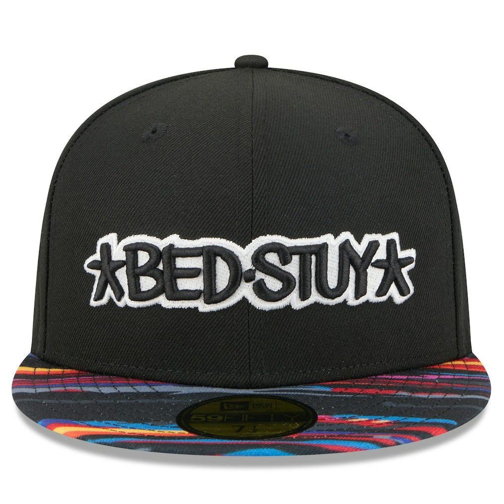 Brooklyn Nets 2025/26 City Edition 59FIFTY Fitted Hat Black